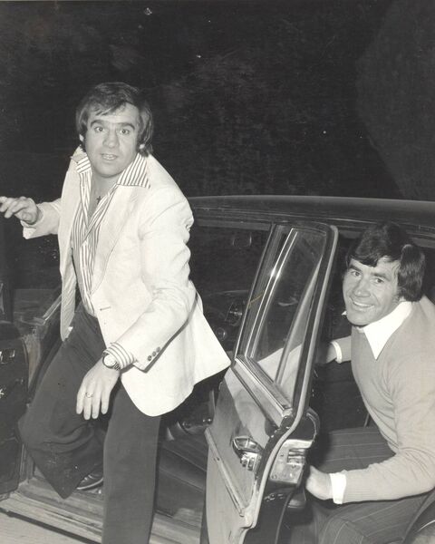 Joe Dolan and his brother Ben. Ben will sing his hits in Waterford April 20. Joe Dolan and his brother Ben. Ben will sing his hits in Waterford April 20.