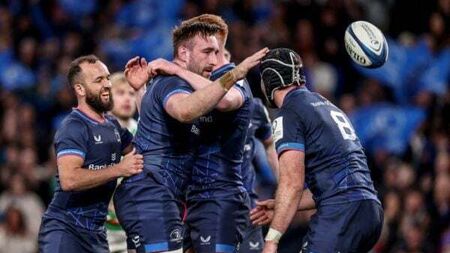 Leinster set up La Rochelle quarter-final after beating Leicester