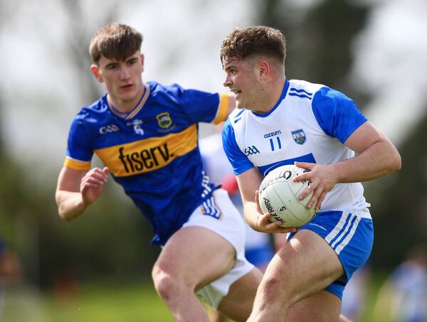 Donie Fitzgerald in action at Fraher Field. 