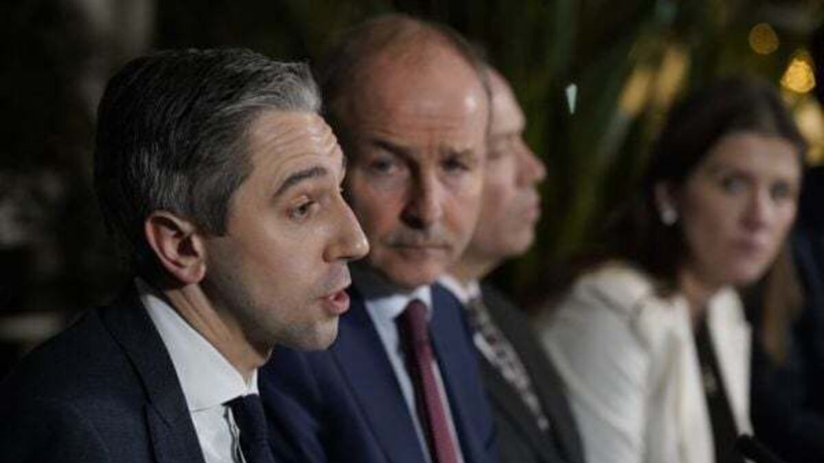 Micheál Martin defends Simon Harris’ knowledge of EU and all-island issues