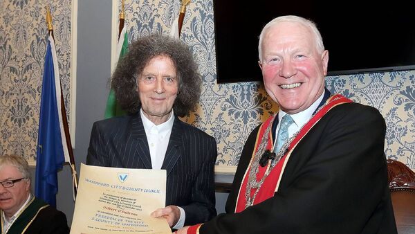 Gilbert O'Sullivan confirms he will play in Waterford at a future date