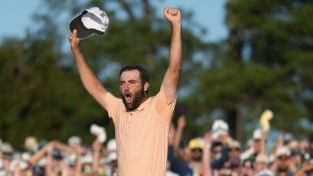Scottie Scheffler claims second Masters title in three years