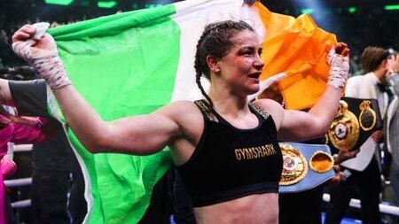Katie Taylor to rematch Amanda Serrano on Paul v Tyson card