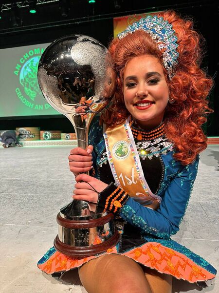 Annie Grant recently claimed the World Champion title in Irish dancing at the Gleneagle INEC, coming out on top against 160 other competitors.