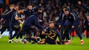 Penalty heartache for Manchester City as Real Madrid end Champions League dream