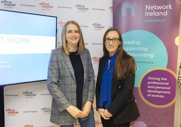 Julie Gaffney and Anne Marie Shannon, Vice President Network Ireland, Waterford Branch. Photograph: Patrick Browne
