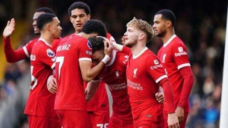 Liverpool move level on points with top-of-the-table Arsenal after win at Fulham