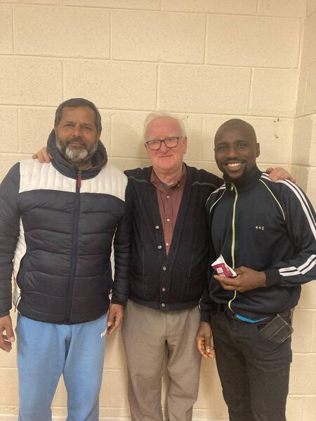 Muhammed, founding member Frank Kennedy, Samson Muhammed, founding member Frank Kennedy, Samson