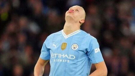 Pep Guardiola says Erling Haaland will miss Manchester City’s trip to Brighton