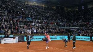 Rafael Nadal bids an emotional farewell to home fans after Madrid Open exit