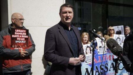 Protest told introduction of new legacy laws a ‘day of shame’