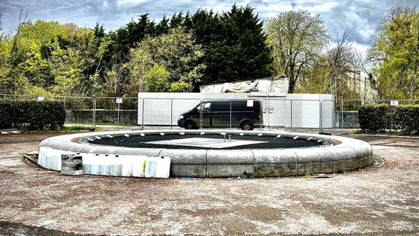 Fountain upgrade in People's Park