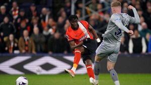 Elijah Adebayo earns Luton valuable point against Everton with superb equaliser