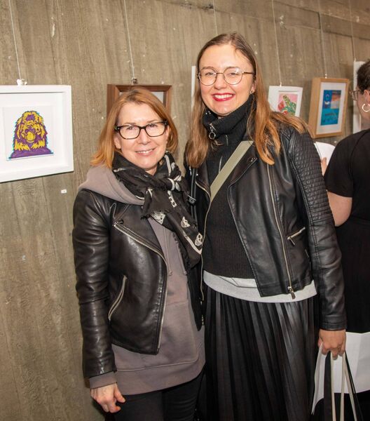 Attending were Jennifer Moffatt and Svitlana Sakhno. Photo: John Power