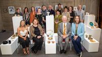 All smiles at the Sonas exhibition in Waterford