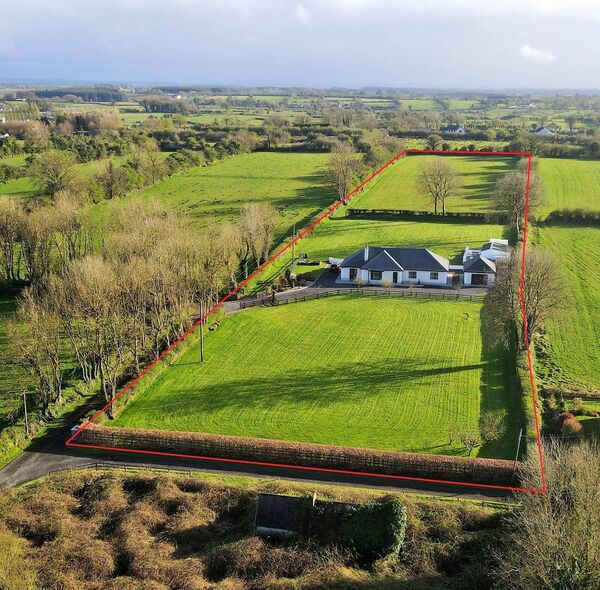The land is in one lot surrounding the residence and is of excellent quality. 