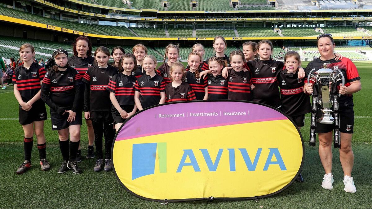 Waterpark RFC girls make history at the Aviva