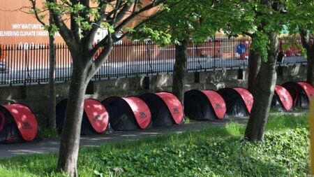 Government paying for tents provided to asylum seekers, says O'Gorman