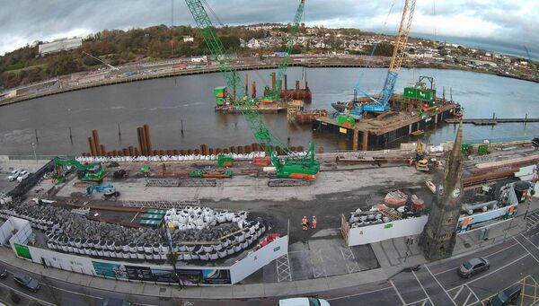 It's almost a year since works commenced on the North Quays