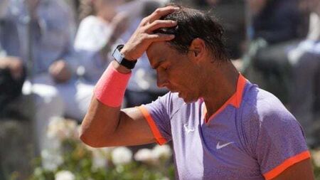 Rafael Nadal loses to Hubert Hurkacz in Rome