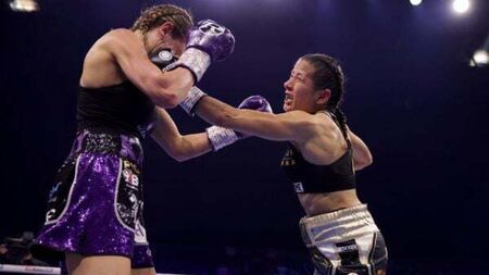 Nina Hughes seeks rematch after incorrect call in title loss to Cherneka Johnson