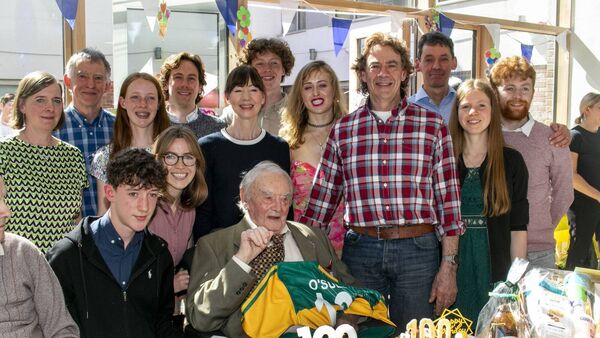 Ireland's oldest retired garda turns 100 years old