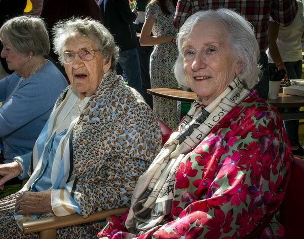 Frances Tracey and Catherine Barry, at St. Patrick's Hospital, Waterford Residential Care Centre for Jack O'Sullivan 100th Birthday. Photo: Joe Evans Frances Tracey and Catherine Barry, at St. Patrick's Hospital, Waterford Residential Care Centre for Jack O'Sullivan 100th Birthday. Photo: Joe Evans