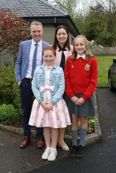 Sheila O'Donovan, St. Ursula's, who was Confirmed by Bishop Alphonsus Cullinan at the Sacred Heart Church. Sheila O'Donovan, St. Ursula's, who was Confirmed by Bishop Alphonsus Cullinan at the Sacred Heart Church.