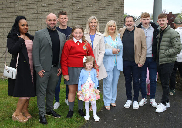Layla Fanning, St. Ursula's, who was Confirmed by Bishop Alphonsus Cullinan at the Sacred Heart Church. Layla Fanning, St. Ursula's, who was Confirmed by Bishop Alphonsus Cullinan at the Sacred Heart Church.
