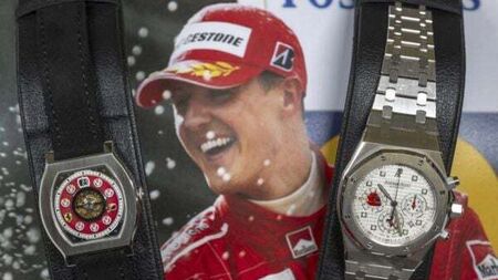 Eight watches owned by Michael Schumacher fetch €4m at auction in Geneva