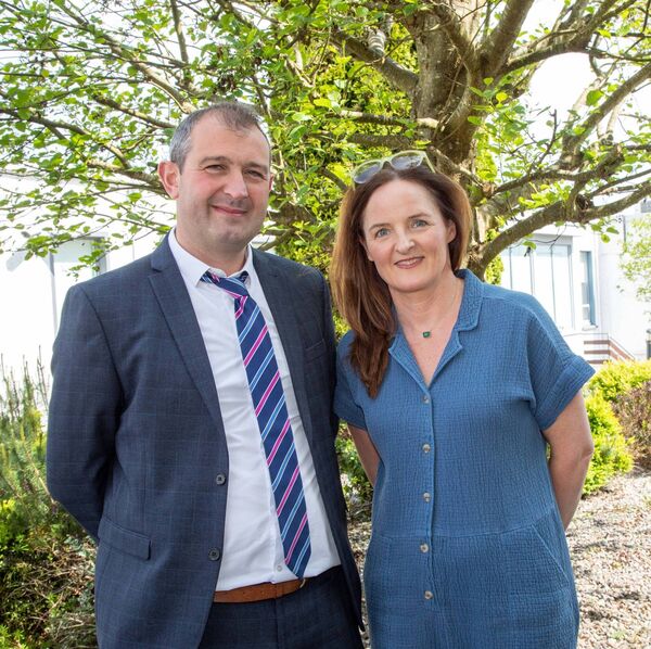 Attending were Tom Bourke and Anne Marie Lally. Photo: John Power