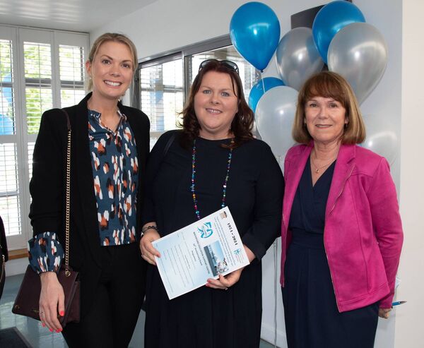 Attending were Bríd Hamilton, Lorraine O'Gorman, Wexford ESC and Assumpta O'Neill, Director, WESC. Photo: John Power