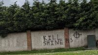Gardaí probe lurid graffiti 