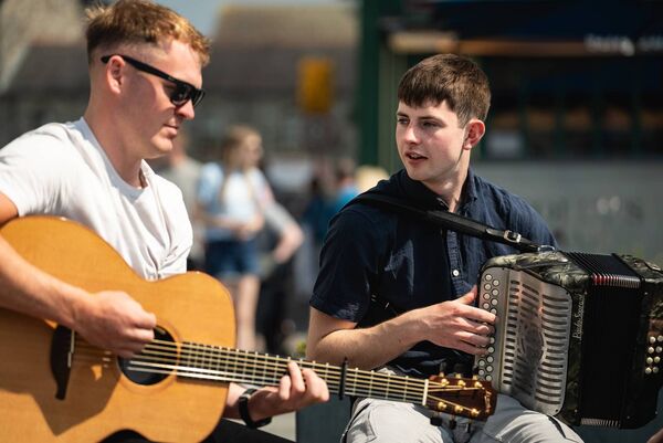 Joseph Mannion and Jeremy Saich