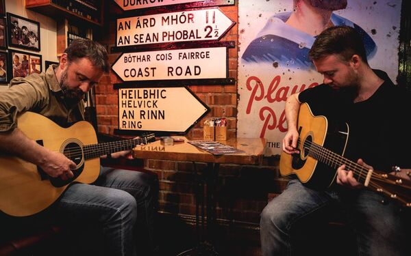 Caoimhín Ó Fearghail and DónalClancy