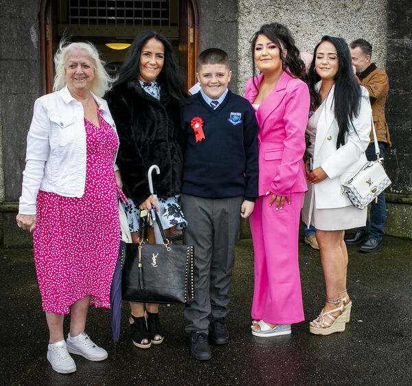 JJ Brazil, Mount Sion, who was Confirmed by Bishop Alphonsus Cullinan at Ballybricken Church. JJ Brazil, Mount Sion, who was Confirmed by Bishop Alphonsus Cullinan at Ballybricken Church.