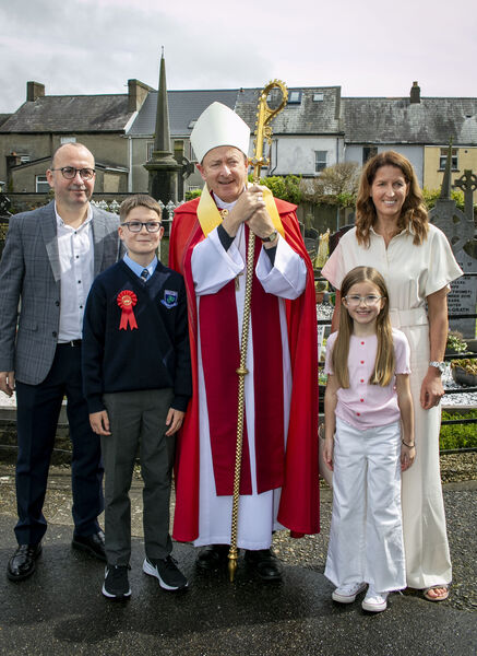Adam, Mount Sion, was Confirmed by Bishop Alphonsus Cullinan at Ballybricken Church. Adam, Mount Sion, was Confirmed by Bishop Alphonsus Cullinan at Ballybricken Church.