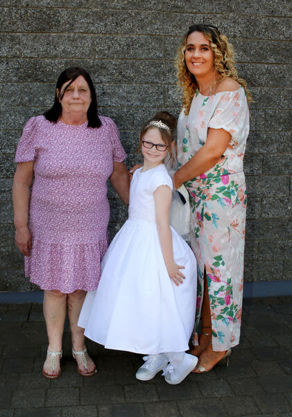 Layla Grace Collins, Presentation, who received her First Holy Communion at St. Paul's Church. Layla Grace Collins, Presentation, who received her First Holy Communion at St. Paul's Church.