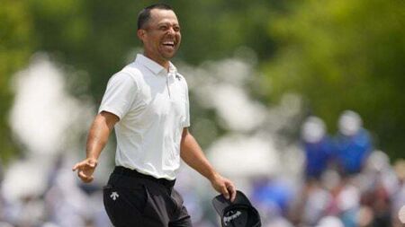 Xander Schaufelle matches record for three-shot lead at Valhalla