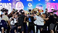 Tyson Fury vows to knock Oleksandr Usyk ‘spark out’ at fiery Riyadh weigh-in