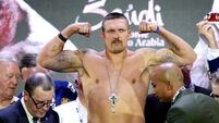 Oleksandr Usyk weight corrected ahead of Tyson Fury showdown