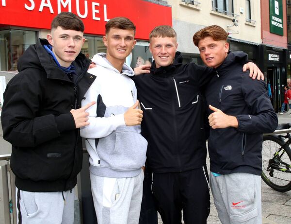 Patrick Maloney, Ryan O'Neill, Ben Dooley and John Paul McDonagh.