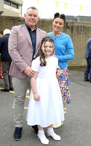  Molly Brennan, St. John of God, who made her First Holy Communion at St. Joseph and Benildus Church.