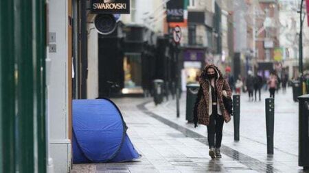 Over half of homeless people were working in 2022