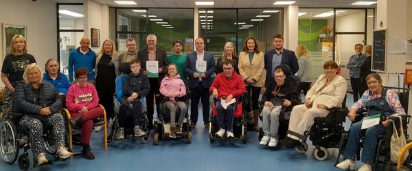 IWA's National Advocacy Manager Joan Carthy (Front, 2nd right) pictured with the nine candidates and some of the IWA members who attended Monday's Local Election Hustings, hosted by Waterford IWA IWA's National Advocacy Manager Joan Carthy (Front, 2nd right) pictured with the nine candidates and some of the IWA members who attended Monday's Local Election Hustings, hosted by Waterford IWA