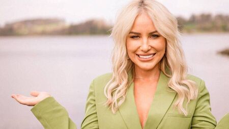 View from the Green Room: Cliona Hagan lit up a bitterly cold night