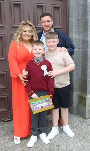  Dylan Nugent, Stephen Street De La Salle, who received his First Holy Communion at the Cathedral of the Most Holy Trinity.