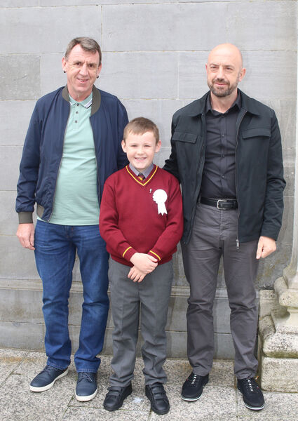  Luke Mylett, Stephen Street De La Salle, who received his First Holy Communion at the Cathedral of the Most Holy Trinity.