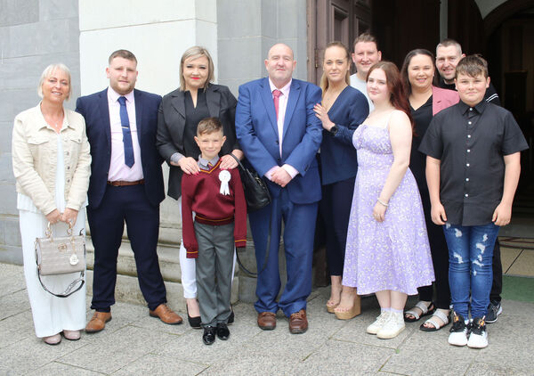  Alan Dudek, Stephen Street De La Salle, who received his First Holy Communion at the Cathedral of the Most Holy Trinity.