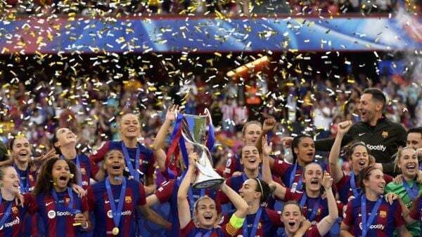 Barcelona defend Women’s Champions League title with win over Lyon in final